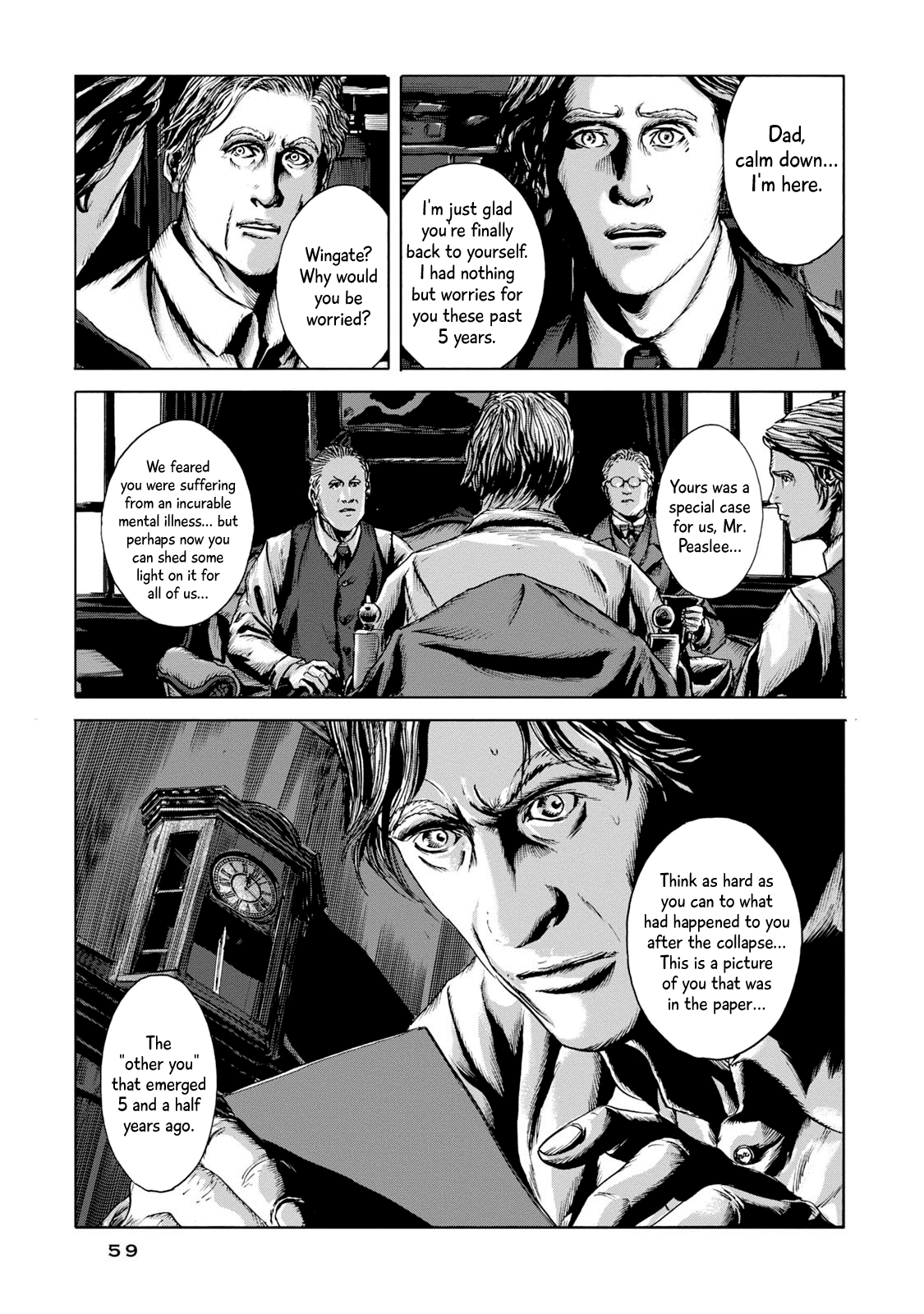 H. P. Lovecraft's The Shadow out of Time Chapter 1 page 34 - Chapter 1: The Queer Amnesia
