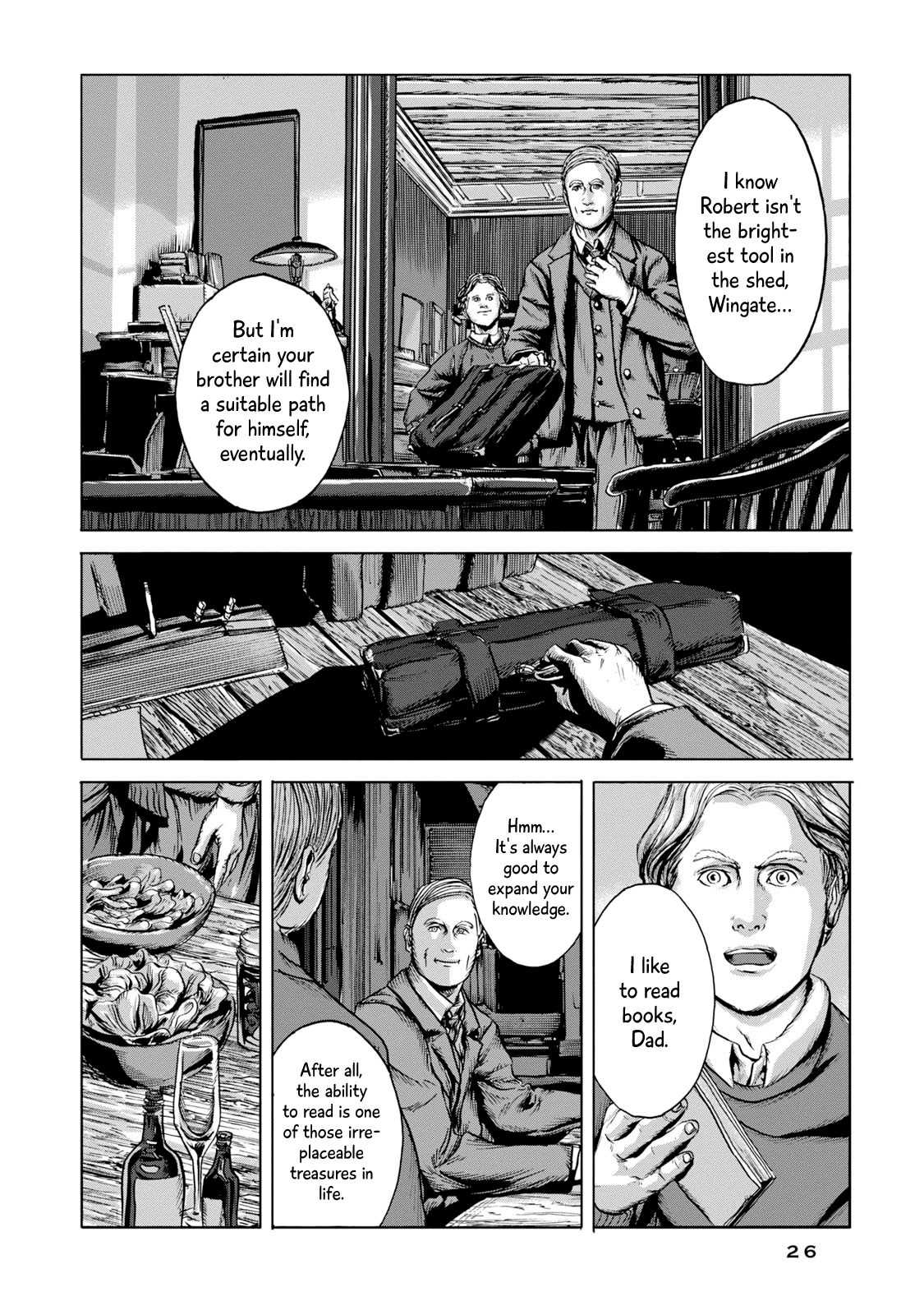H. P. Lovecraft's The Shadow out of Time Chapter 1 page 4 - Chapter 1: The Queer Amnesia