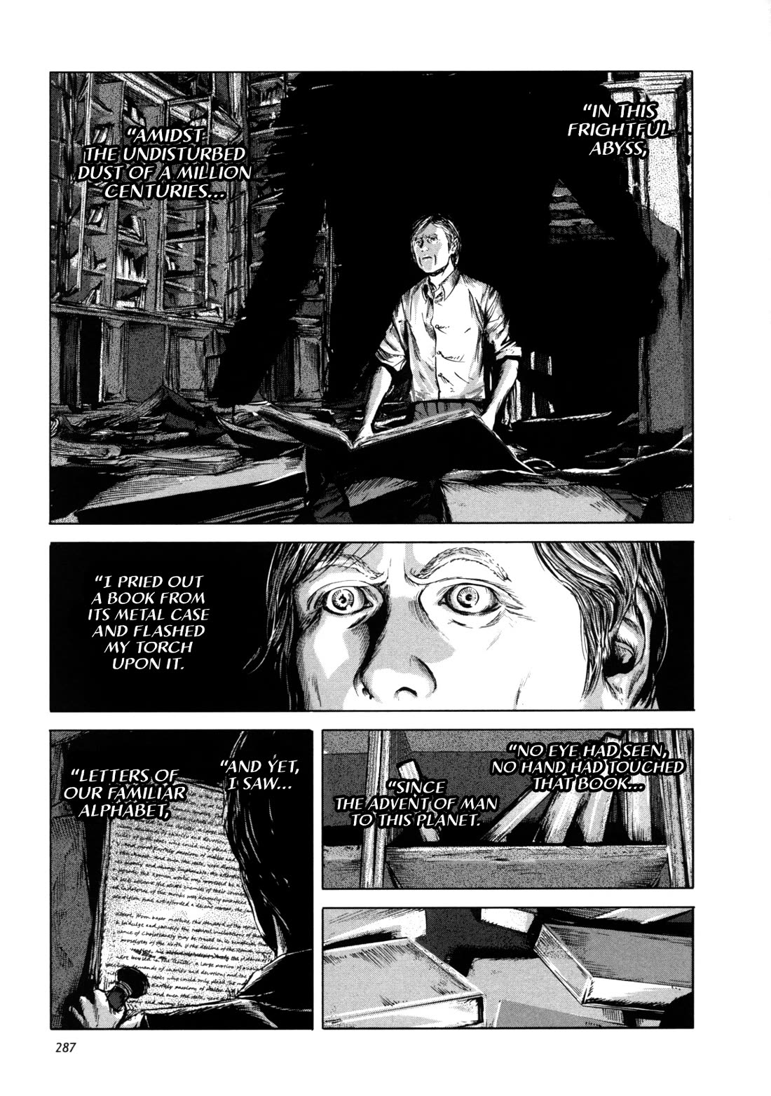 H. P. Lovecraft's The Shadow out of Time Chapter 10 page 1 - Chapter 10: The Blasphemous Trap-Doors Are Unsealed