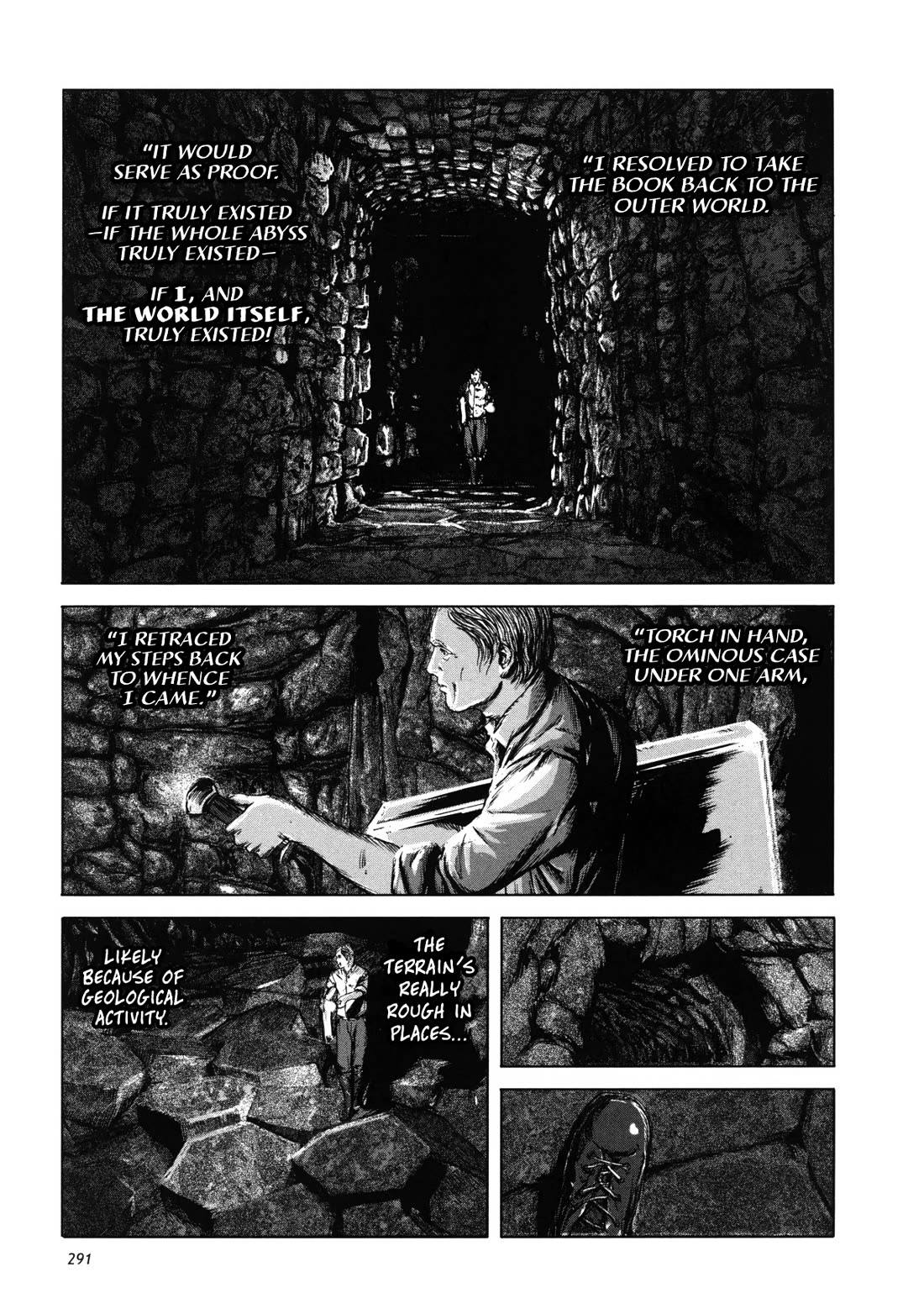 H. P. Lovecraft's The Shadow out of Time Chapter 10 page 5 - Chapter 10: The Blasphemous Trap-Doors Are Unsealed