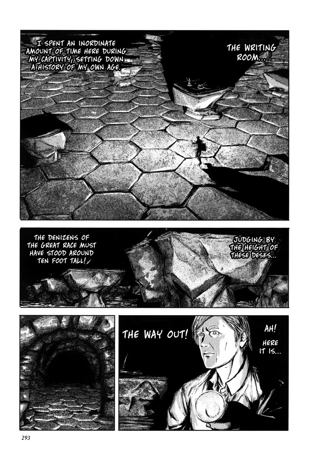H. P. Lovecraft's The Shadow out of Time Chapter 10 page 7 - Chapter 10: The Blasphemous Trap-Doors Are Unsealed
