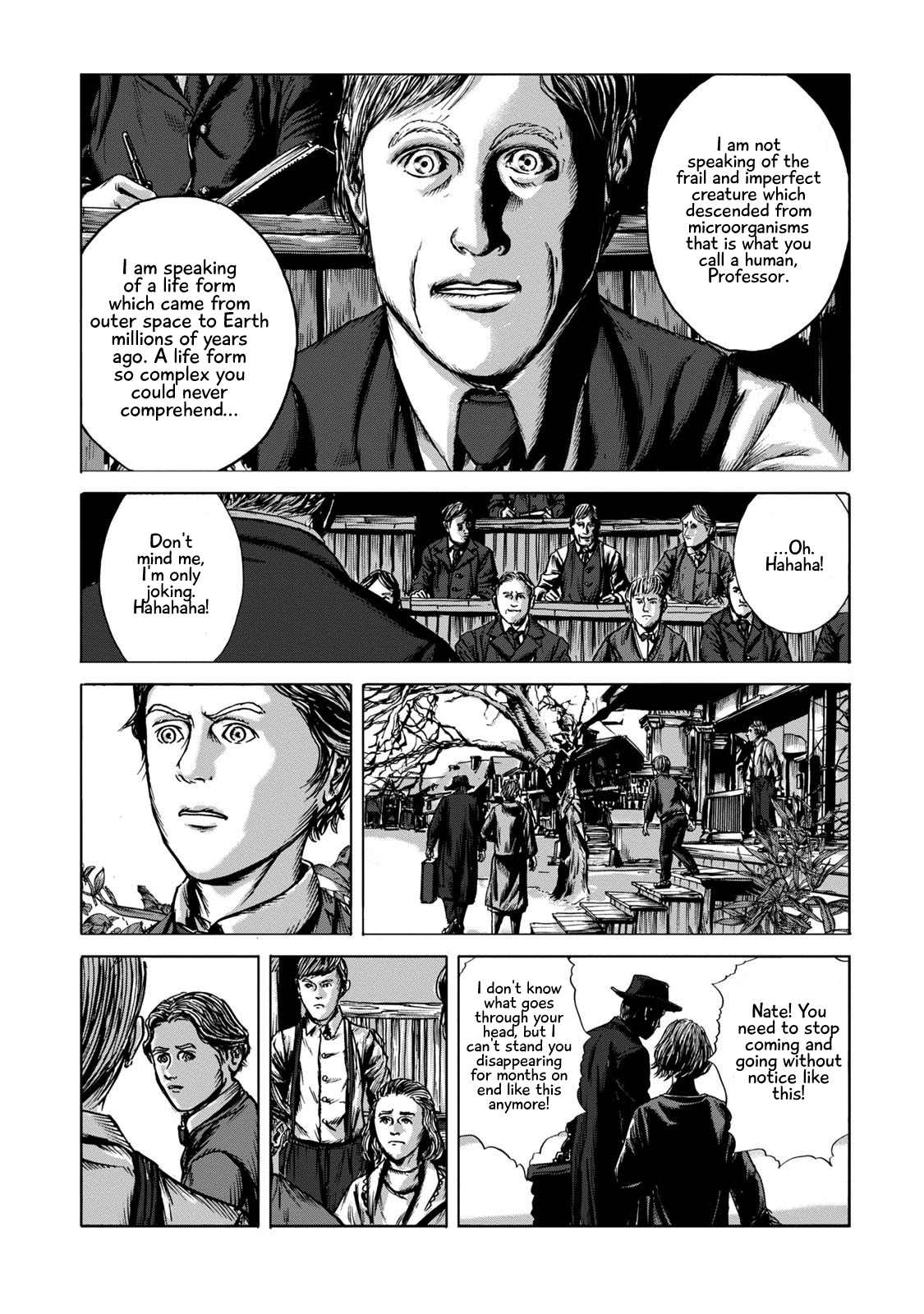 H. P. Lovecraft's The Shadow out of Time Chapter 2 page 11 - Chapter 2: A Studious Traveler From a Far, Foreign Land