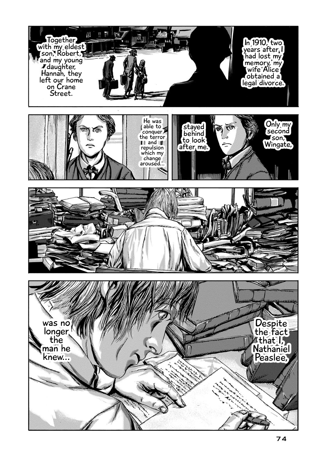 H. P. Lovecraft's The Shadow out of Time Chapter 2 page 13 - Chapter 2: A Studious Traveler From a Far, Foreign Land