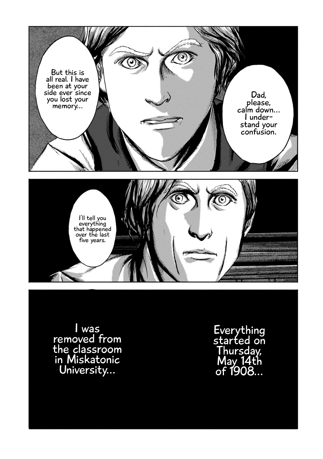 H. P. Lovecraft's The Shadow out of Time Chapter 2 page 3 - Chapter 2: A Studious Traveler From a Far, Foreign Land