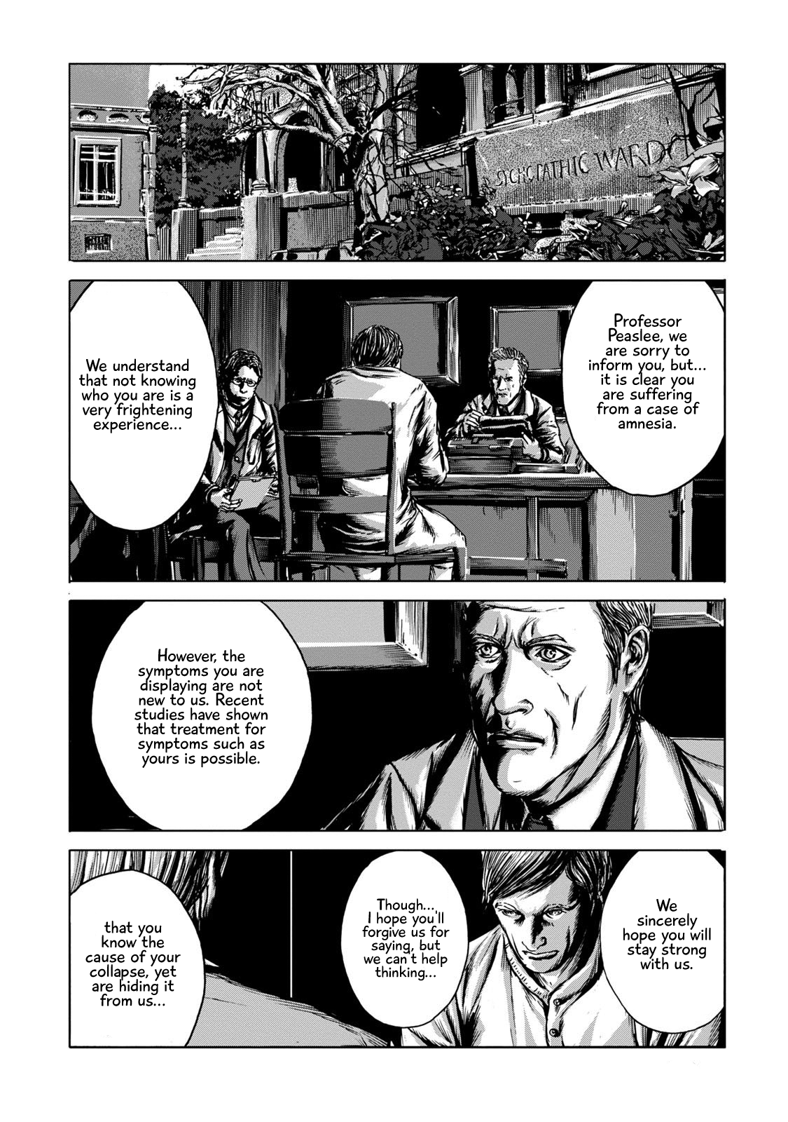 H. P. Lovecraft's The Shadow out of Time Chapter 2 page 7 - Chapter 2: A Studious Traveler From a Far, Foreign Land