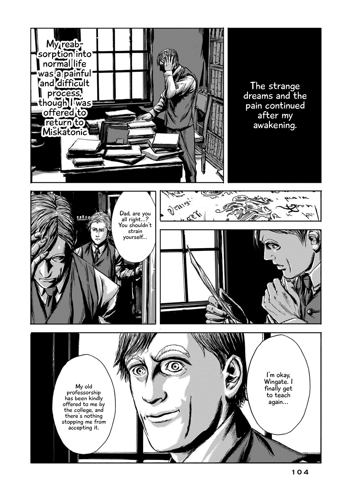 H. P. Lovecraft's The Shadow out of Time Chapter 4 page 6 - Chapter 4: Tormenting Nightmares