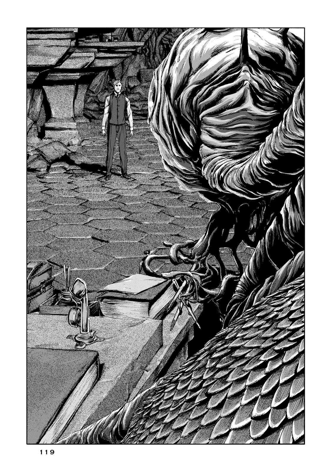 H. P. Lovecraft's The Shadow out of Time Chapter 5 page 2 - Chapter 5: Some Unholy Sort of Exchange
