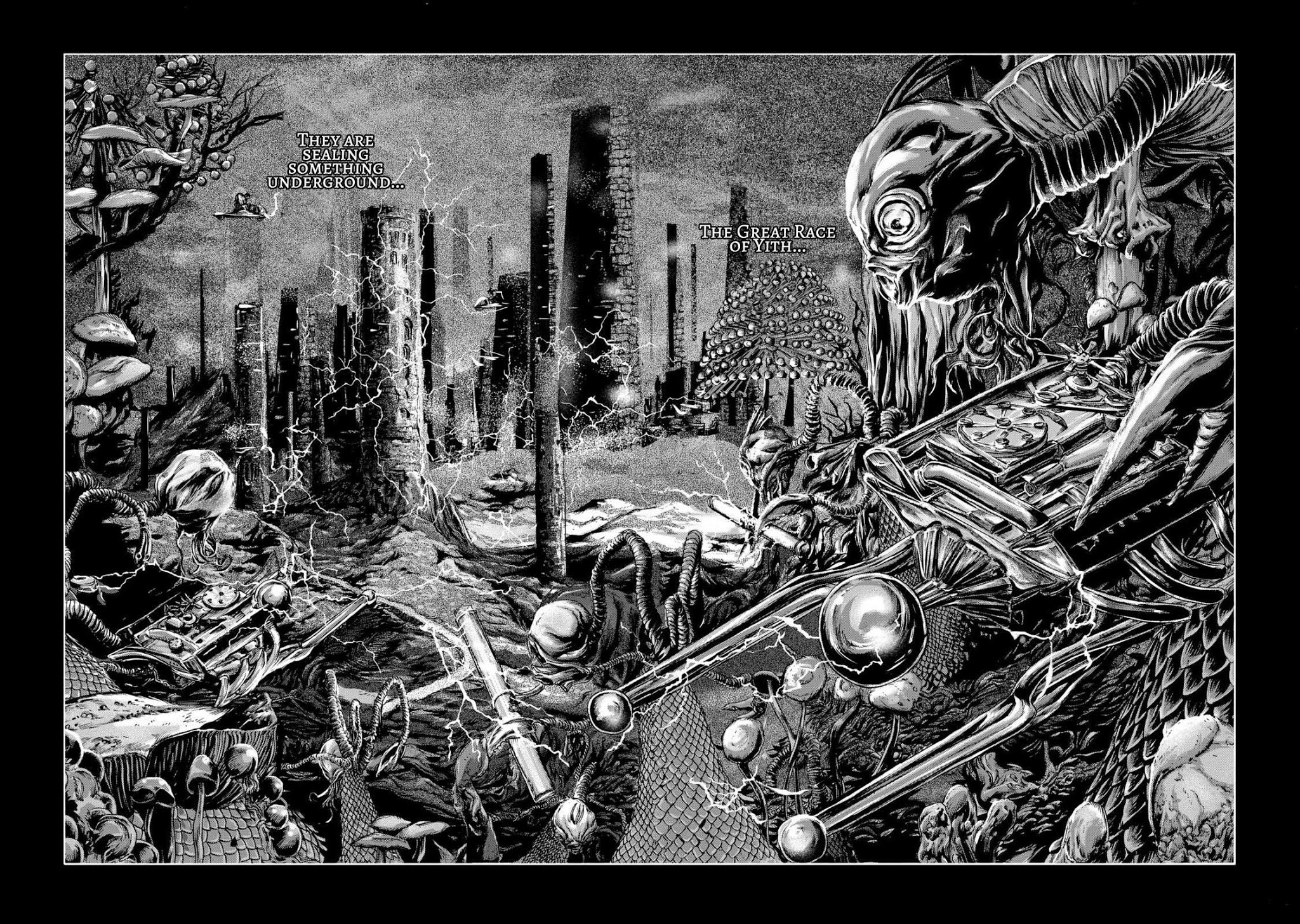 H. P. Lovecraft's The Shadow out of Time Chapter 6 page 5 - Chapter 6: The Great Race of Yith