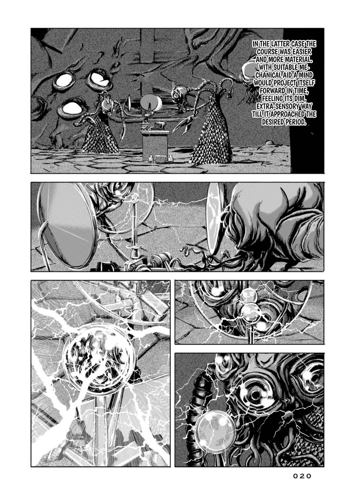 H. P. Lovecraft's The Shadow out of Time Chapter 7 page 11 - Chapter 7: The Great Race's Central Archives