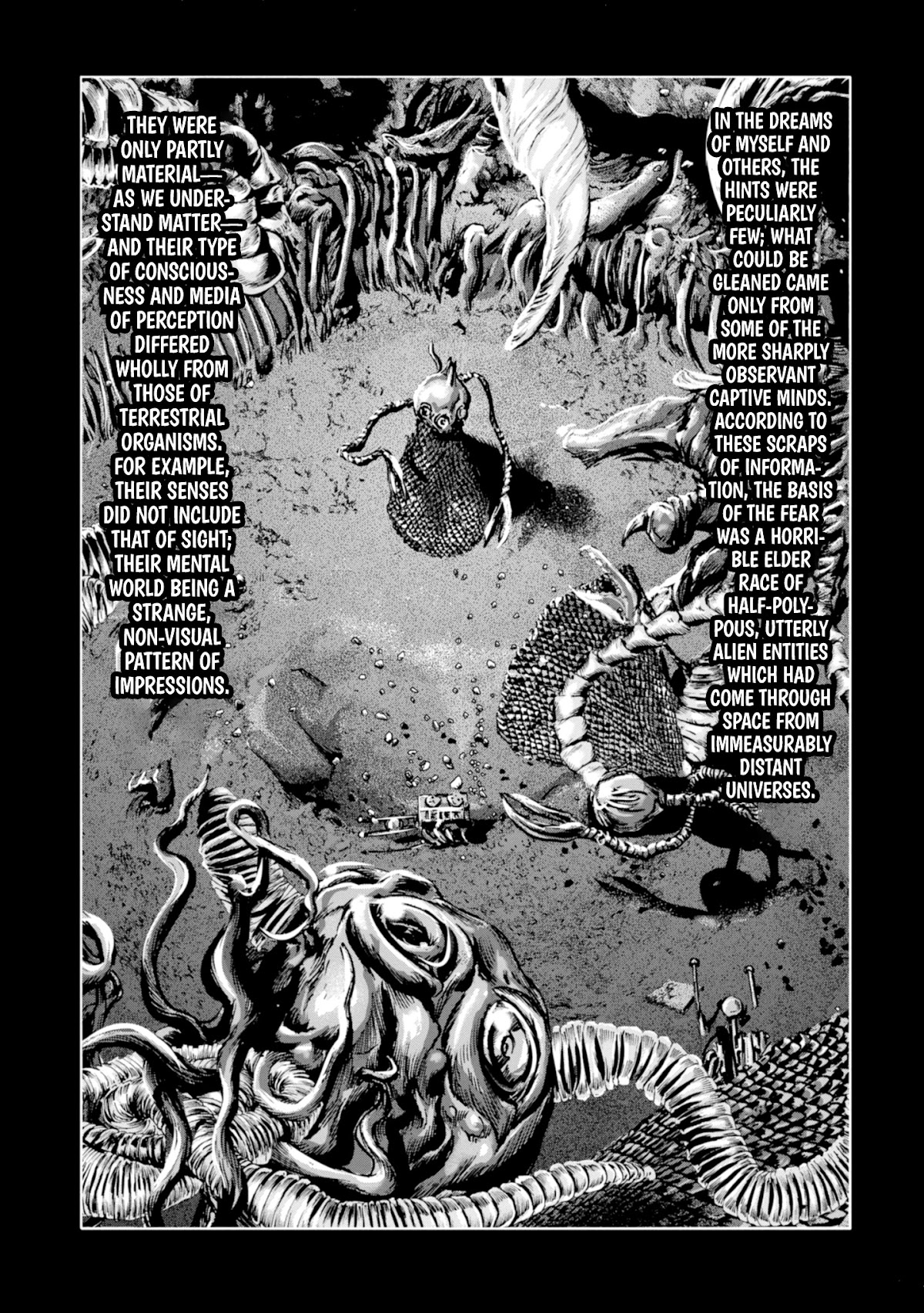 H. P. Lovecraft's The Shadow out of Time Chapter 7 page 19 - Chapter 7: The Great Race's Central Archives