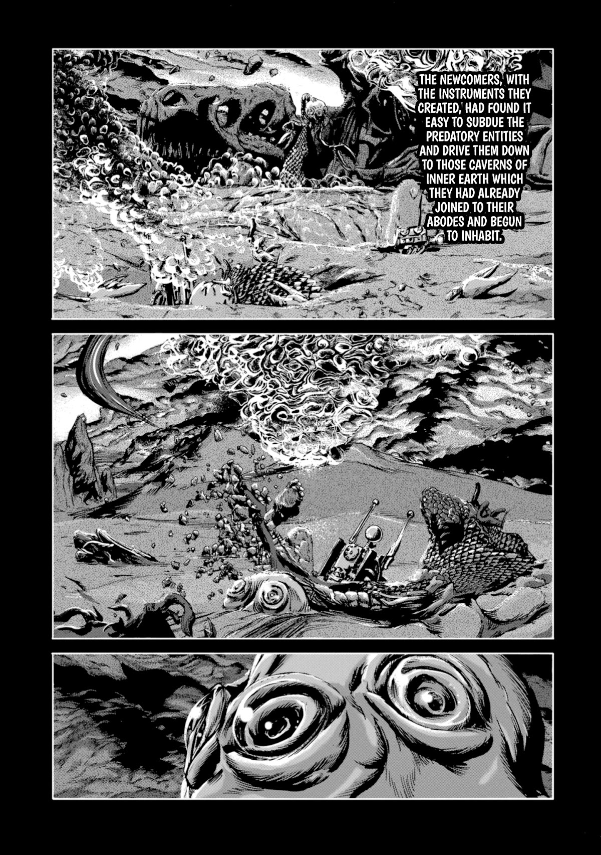 H. P. Lovecraft's The Shadow out of Time Chapter 7 page 22 - Chapter 7: The Great Race's Central Archives
