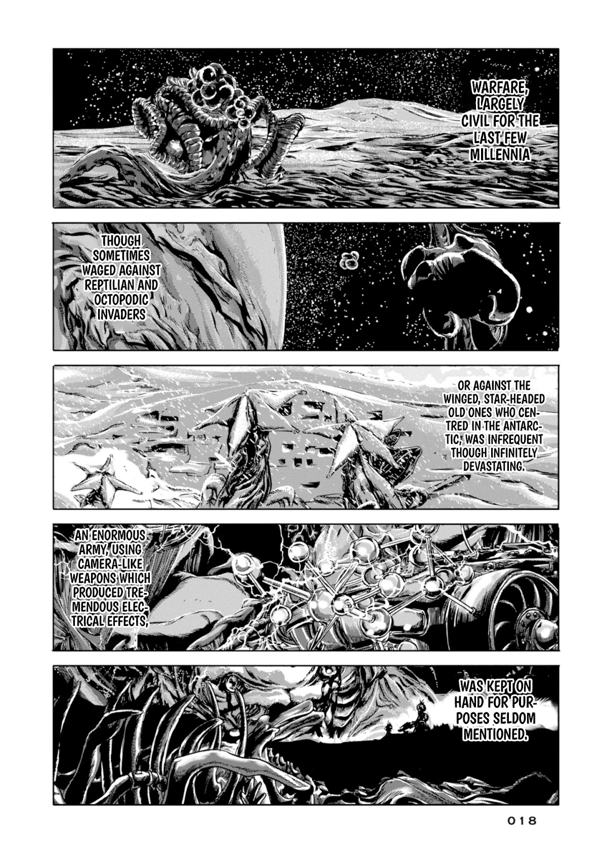 H. P. Lovecraft's The Shadow out of Time Chapter 7 page 9 - Chapter 7: The Great Race's Central Archives