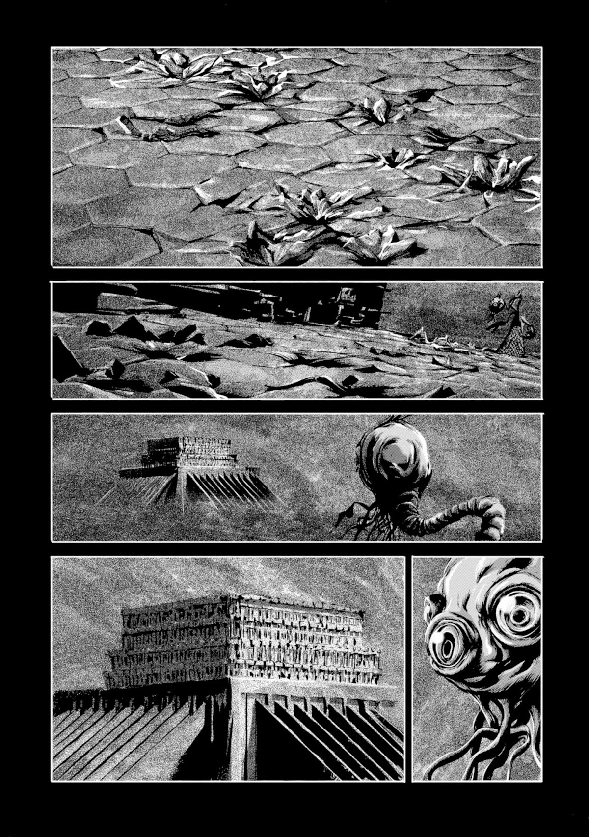 H. P. Lovecraft's The Shadow out of Time Chapter 8 page 10 - Chapter 8: A Horrible Elder Race of Half-Polypous