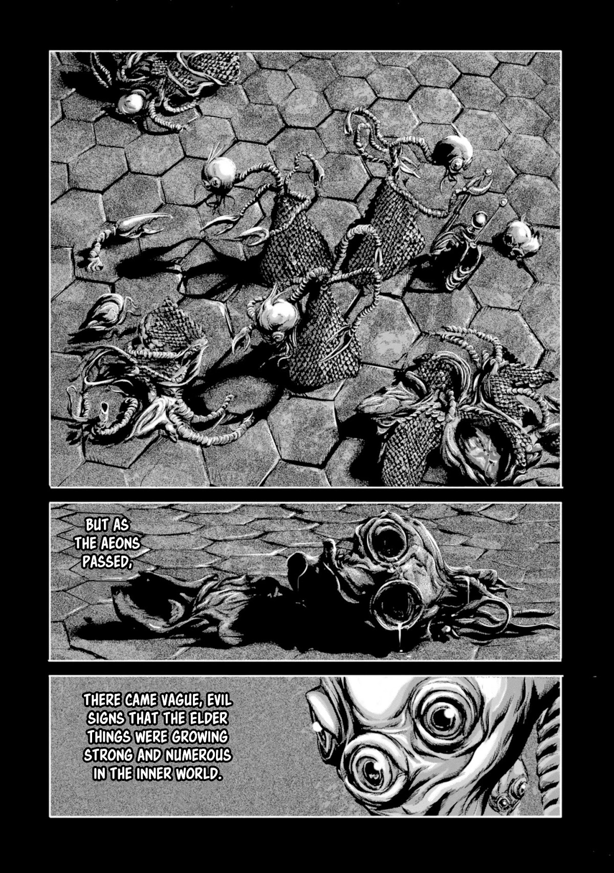 H. P. Lovecraft's The Shadow out of Time Chapter 8 page 9 - Chapter 8: A Horrible Elder Race of Half-Polypous