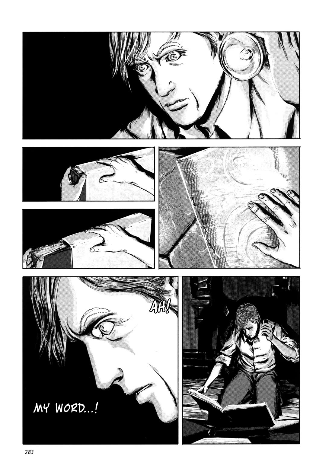 H. P. Lovecraft's The Shadow out of Time Chapter 9 page 36 - Chapter 9: Terrible Books