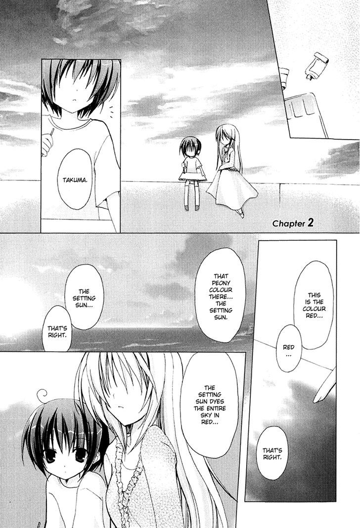 H2O - Footprints in the Sand Chapter 2 page 1 - Chapter 2 : Hydrangea Colored Pinwheel