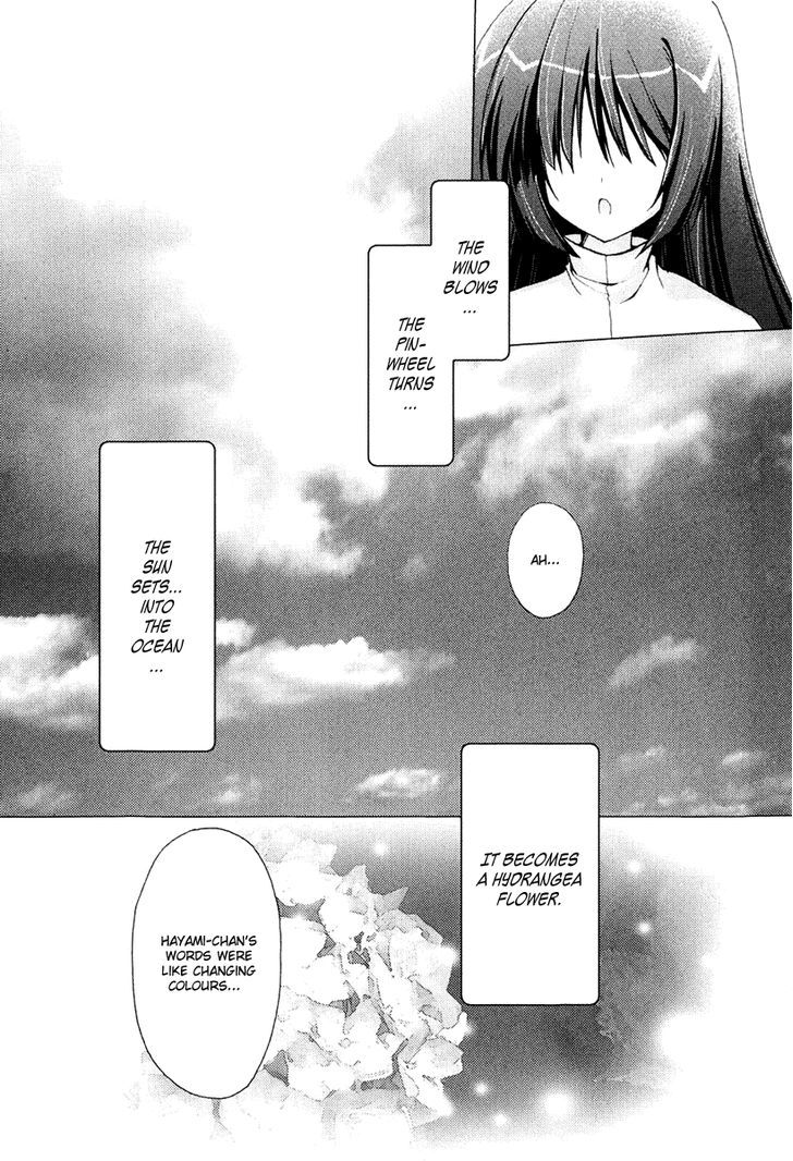 H2O - Footprints in the Sand Chapter 2 page 23 - Chapter 2 : Hydrangea Colored Pinwheel