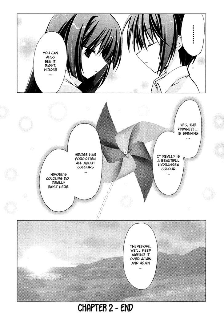 H2O - Footprints in the Sand Chapter 2 page 24 - Chapter 2 : Hydrangea Colored Pinwheel