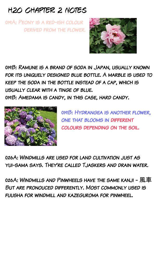 H2O - Footprints in the Sand Chapter 2 page 26 - Chapter 2 : Hydrangea Colored Pinwheel