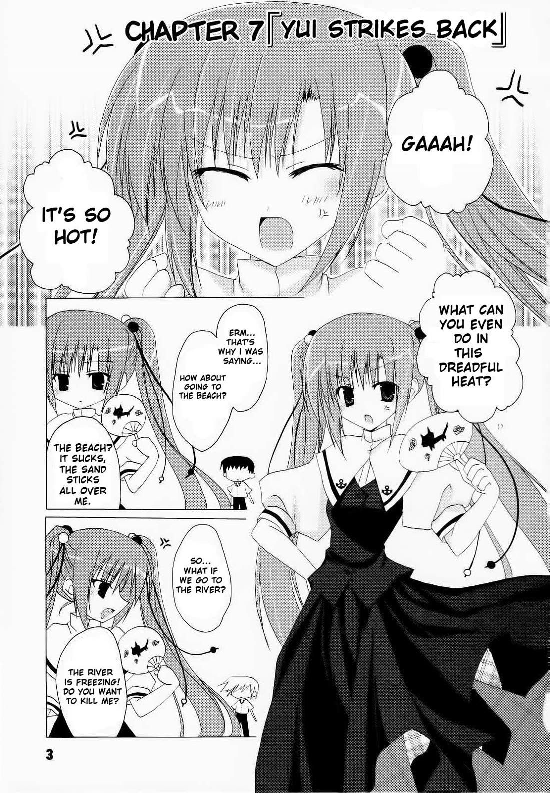 H2O - Footprints in the Sand Chapter 7 page 6 - Chapter 7: Yui Strikes Back?!