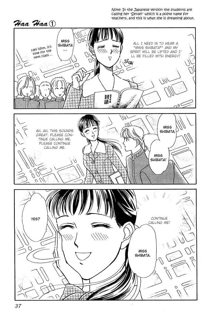 Haa Haa Chapter 1 page 35 - Chapter 1 : The Teacher's Office is Paradise on Earth