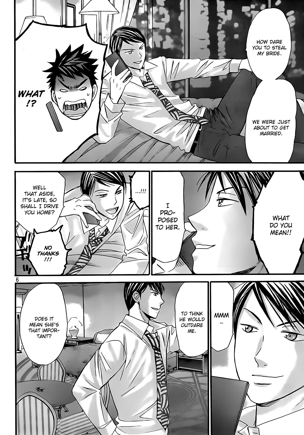 Hachi Ichi Chapter 16 page 6 - Chapter 16: Rain shower
