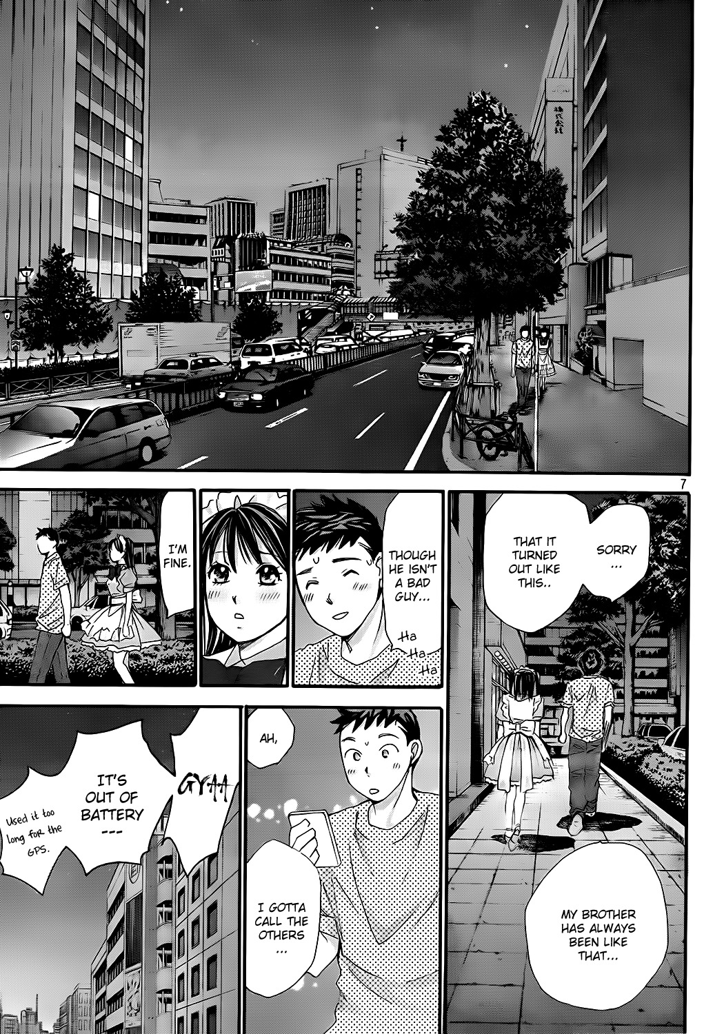 Hachi Ichi Chapter 16 page 7 - Chapter 16: Rain shower