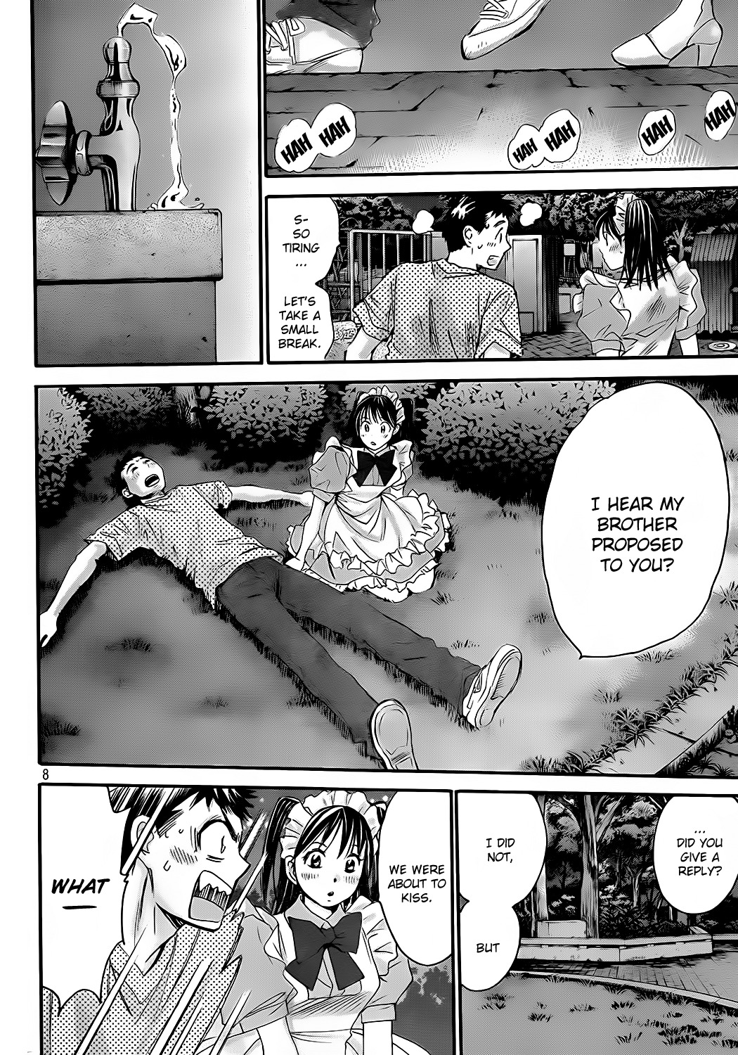 Hachi Ichi Chapter 16 page 8 - Chapter 16: Rain shower