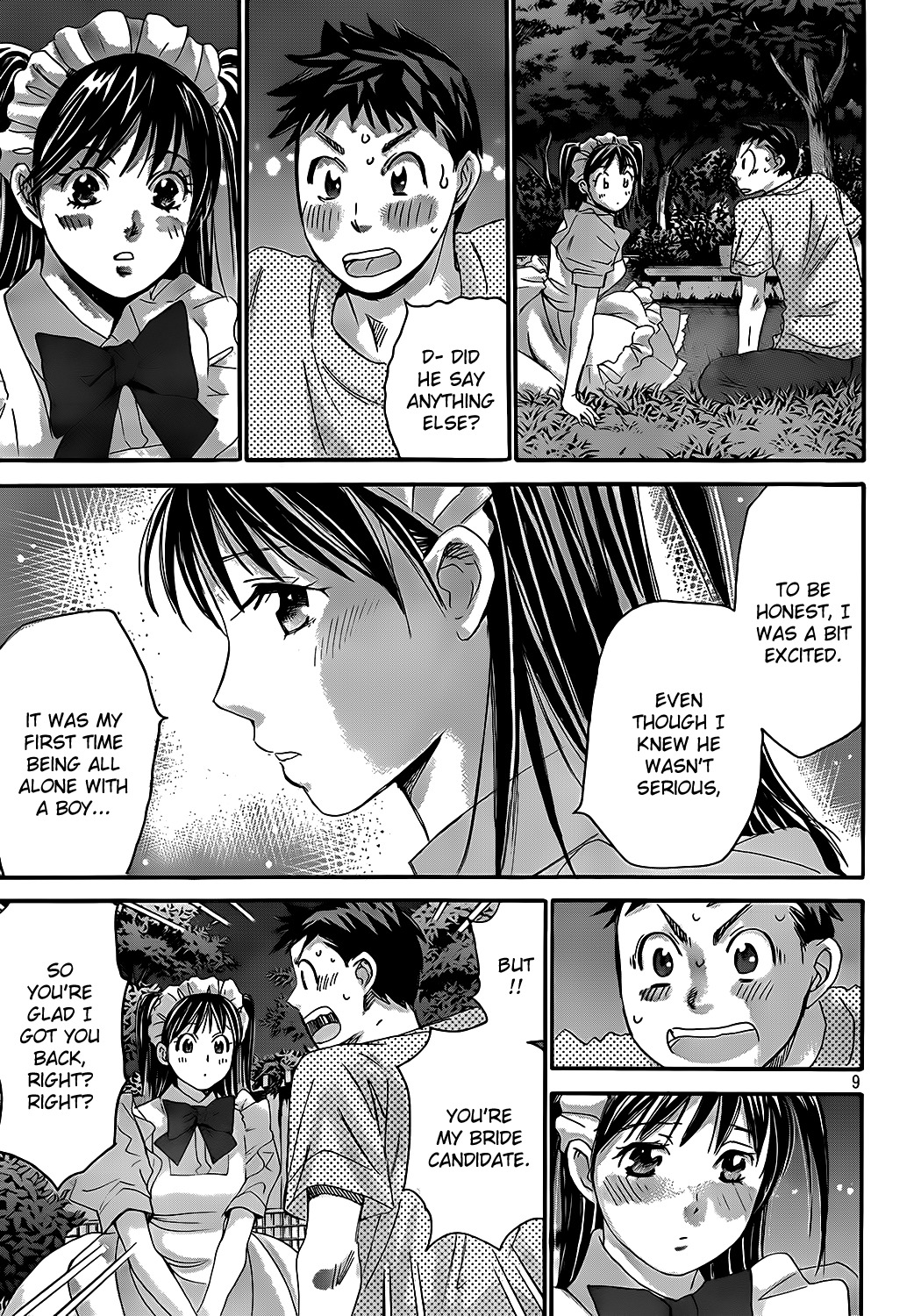Hachi Ichi Chapter 16 page 9 - Chapter 16: Rain shower