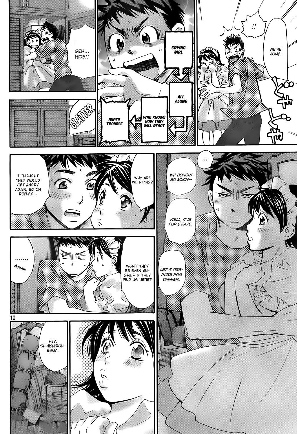 Hachi Ichi Chapter 18 page 10 - Chapter 18: Exciting get-away (1)