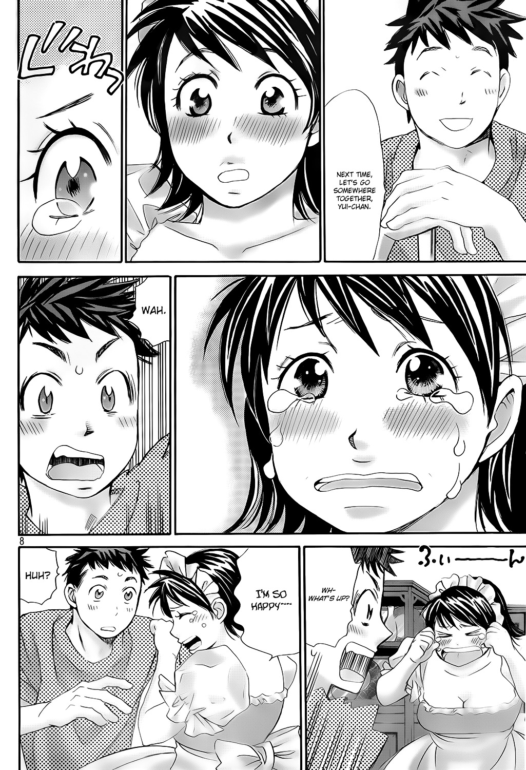 Hachi Ichi Chapter 18 page 8 - Chapter 18: Exciting get-away (1)