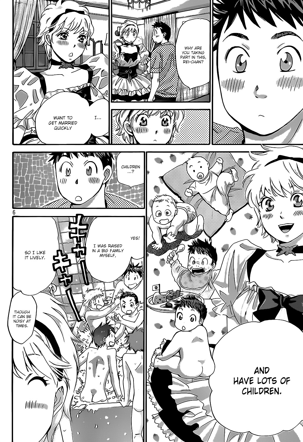 Hachi Ichi Chapter 20 page 6 - Chapter 20: Secret garde