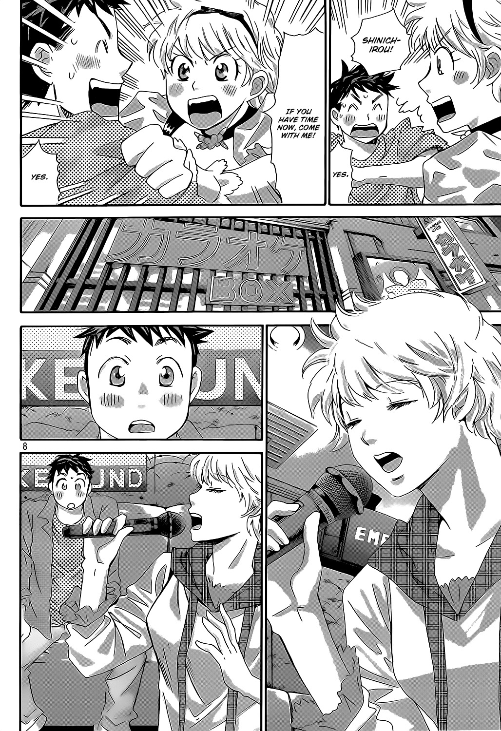 Hachi Ichi Chapter 20 page 8 - Chapter 20: Secret garde