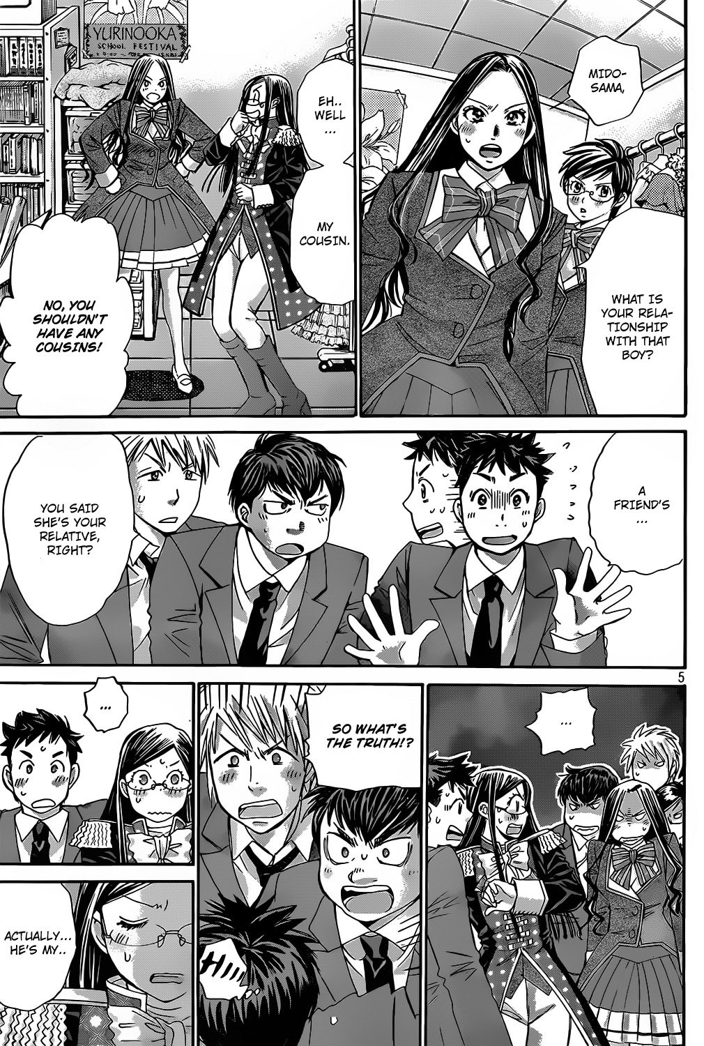 Hachi Ichi Chapter 22 page 5 - Chapter 22: Taboo world (2)