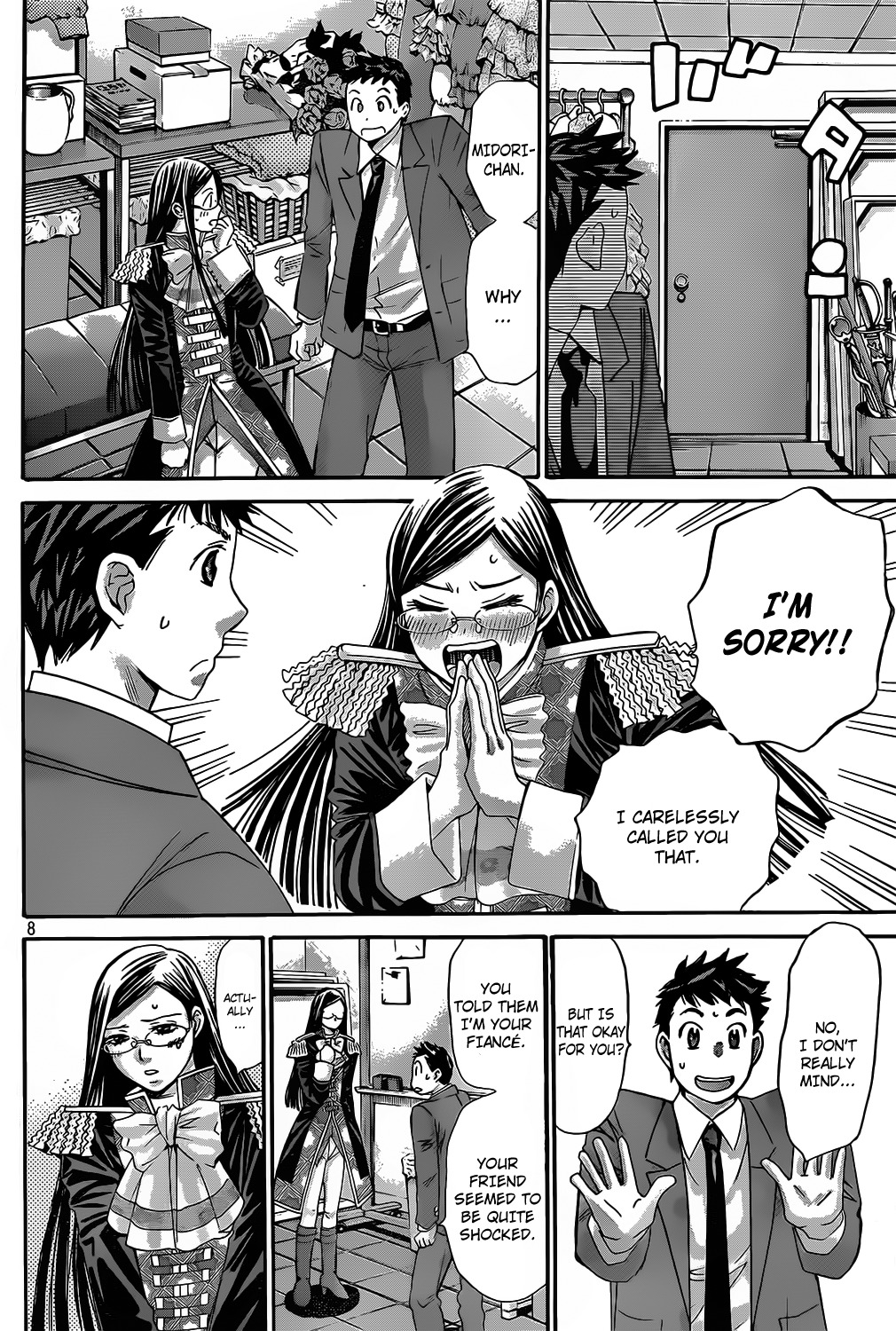 Hachi Ichi Chapter 22 page 8 - Chapter 22: Taboo world (2)