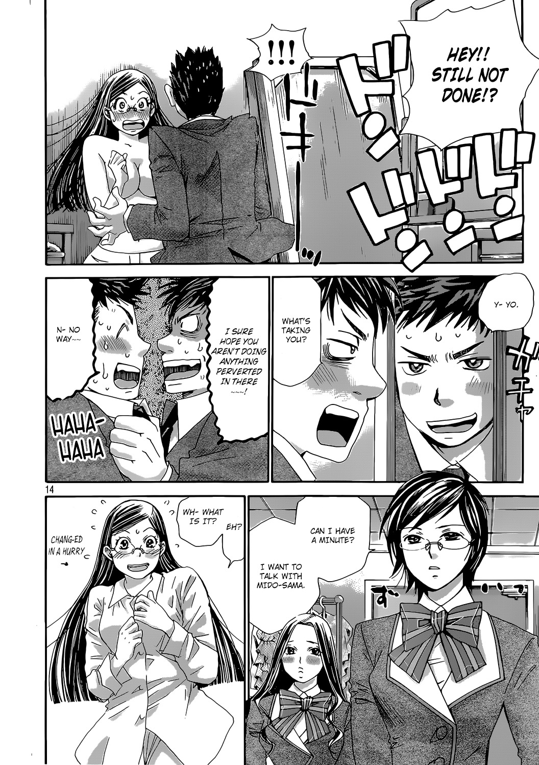 Hachi Ichi Chapter 23 page 14 - Chapter 23: Taboo world (3)