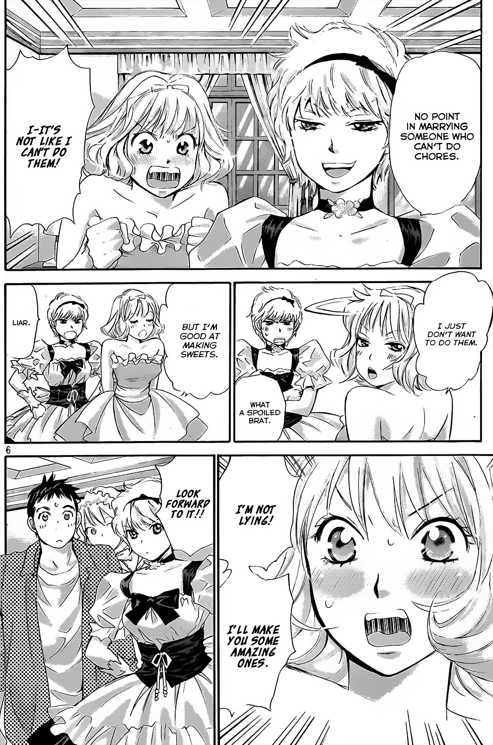 Hachi Ichi Chapter 24 page 6 - Chapter 24: Be quiet