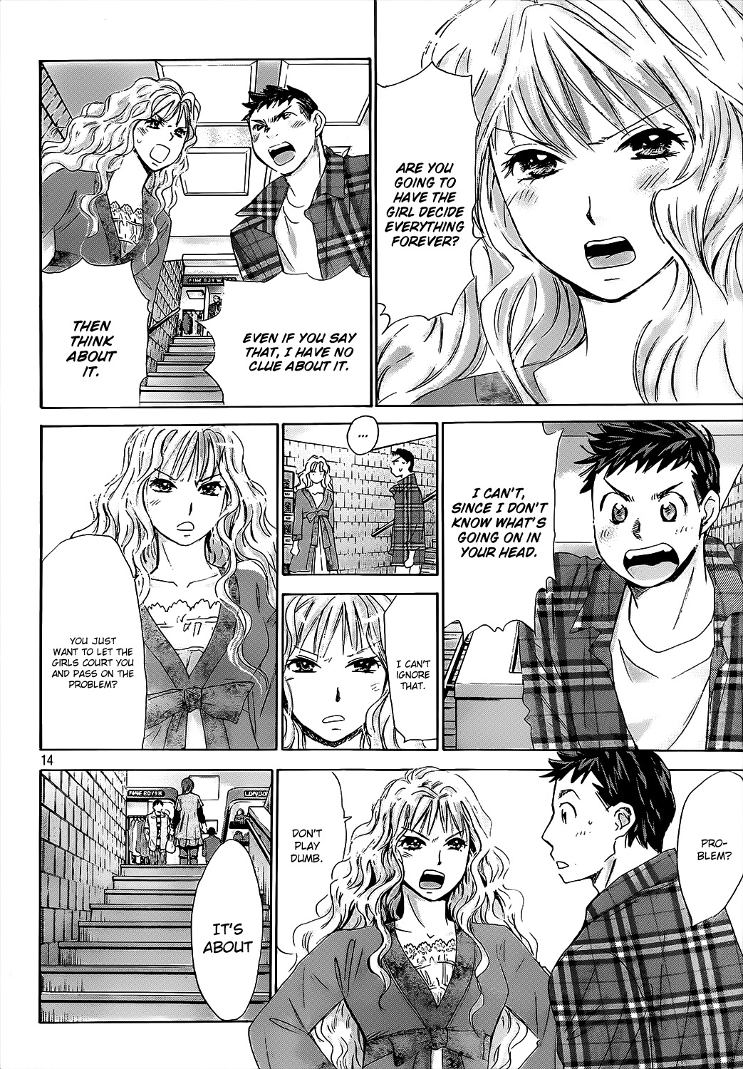 Hachi Ichi Chapter 25 page 14 - Chapter 25: An unexpected date (1)