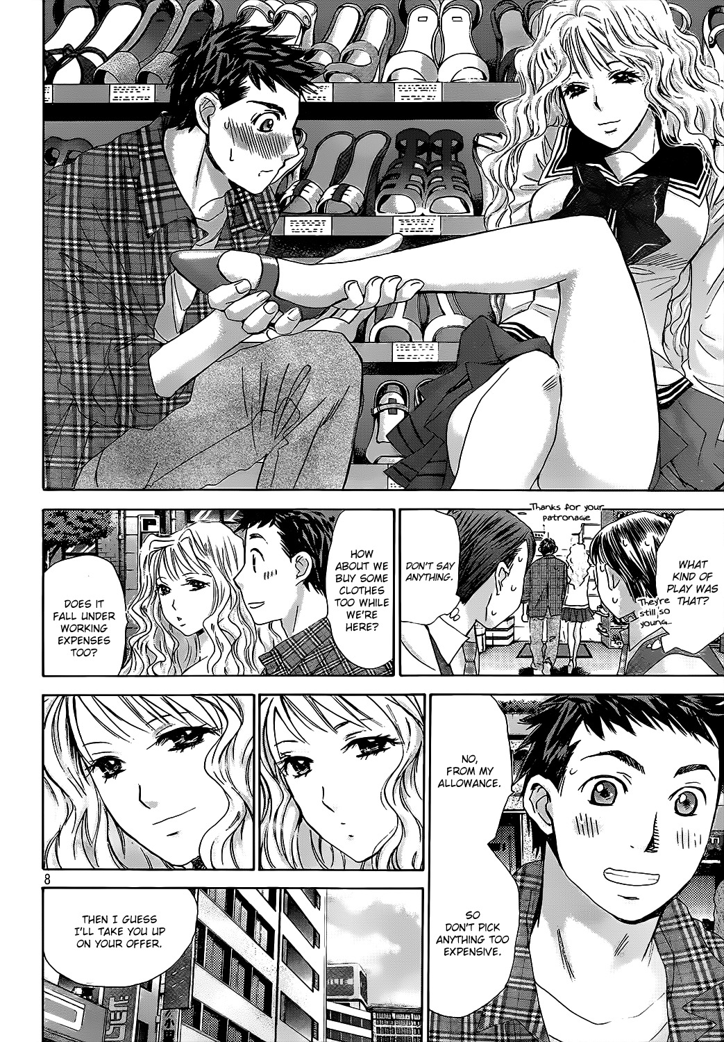 Hachi Ichi Chapter 25 page 8 - Chapter 25: An unexpected date (1)