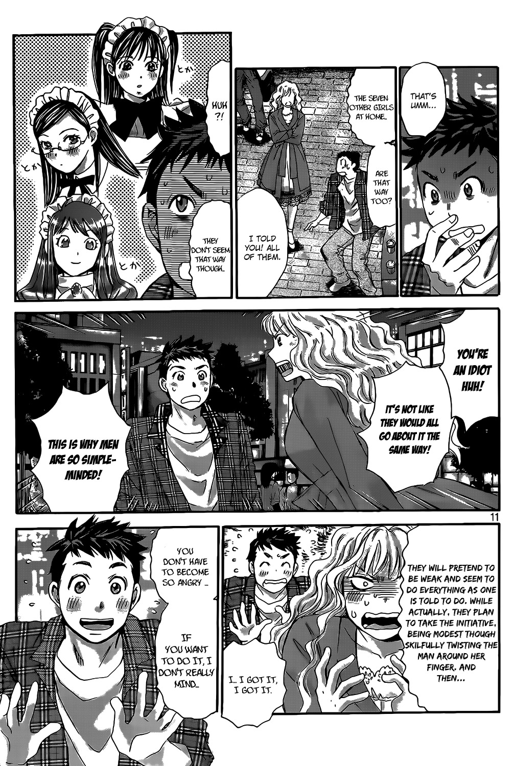Hachi Ichi Chapter 26 page 11 - Chapter 26: An unexpected date (2)