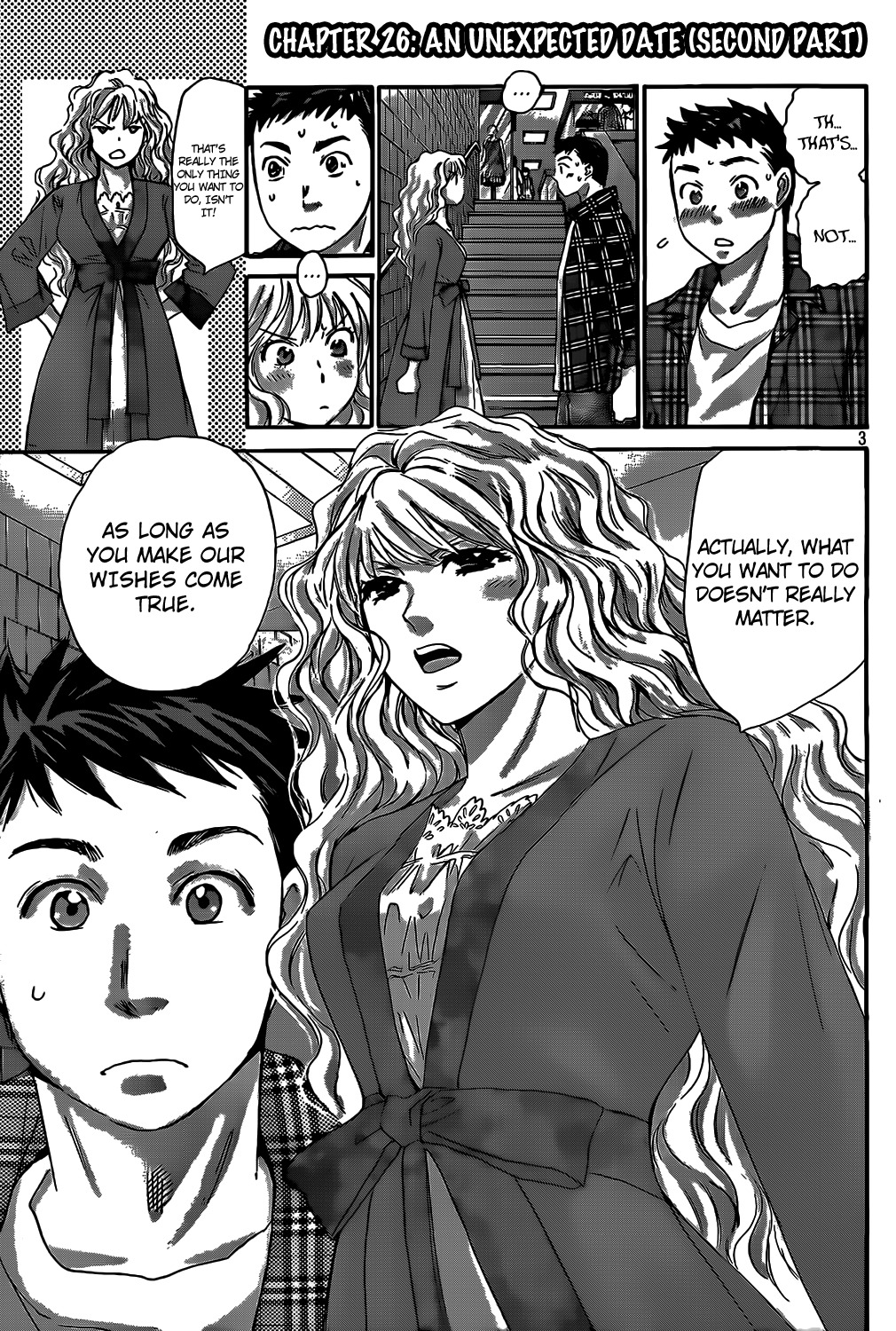 Hachi Ichi Chapter 26 page 3 - Chapter 26: An unexpected date (2)