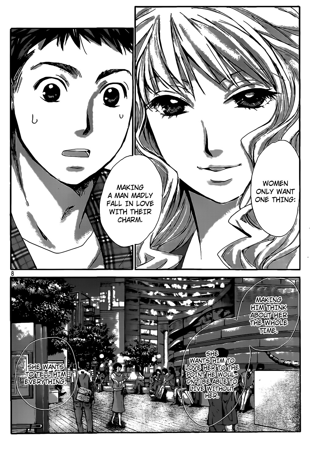 Hachi Ichi Chapter 26 page 8 - Chapter 26: An unexpected date (2)
