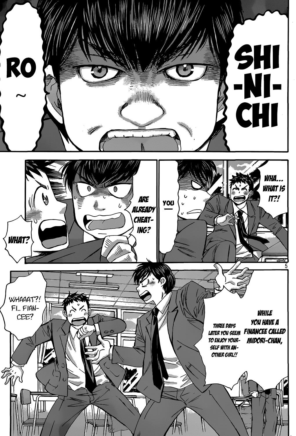 Hachi Ichi Chapter 28 page 5 - Chapter 28: Feelings