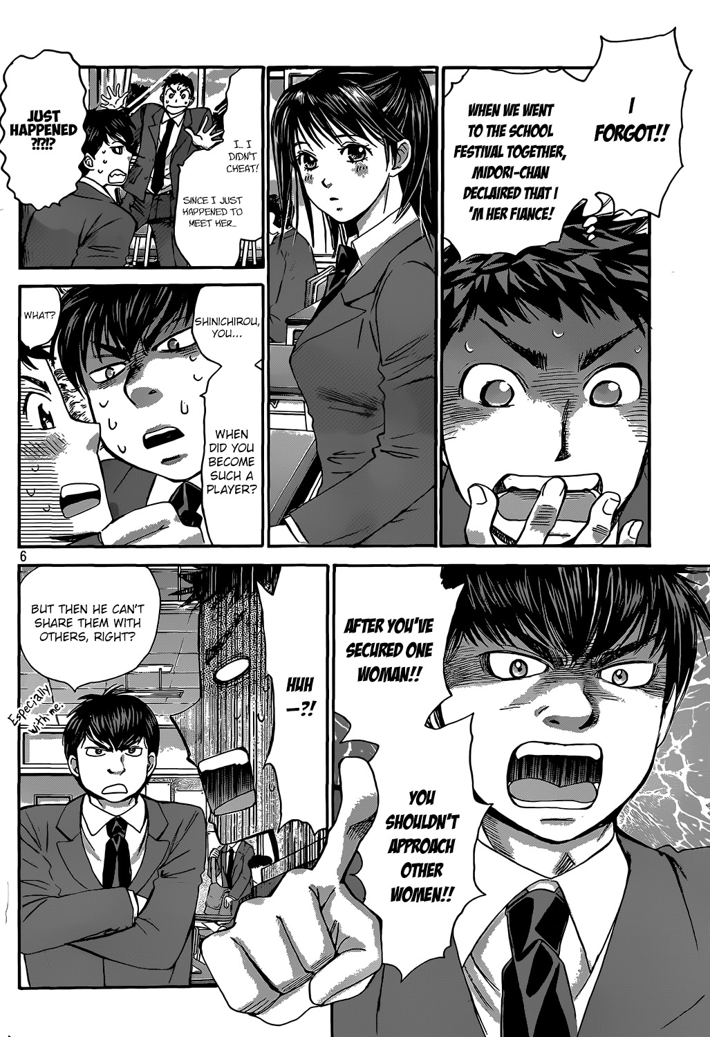 Hachi Ichi Chapter 28 page 6 - Chapter 28: Feelings