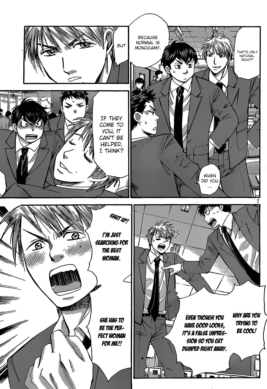 Hachi Ichi Chapter 28 page 7 - Chapter 28: Feelings
