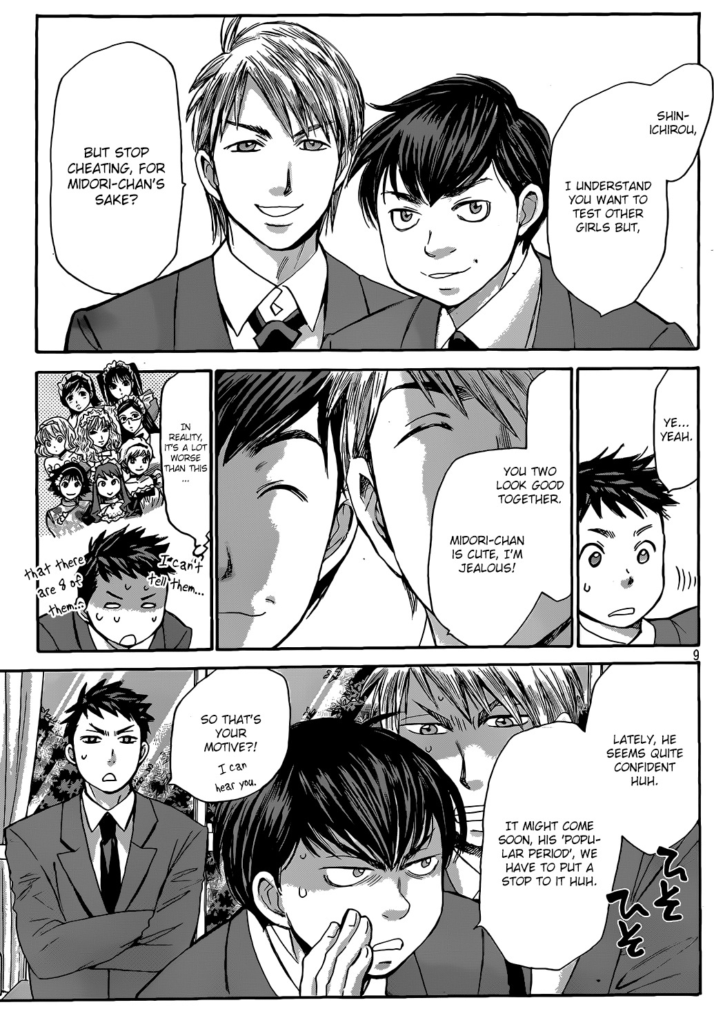 Hachi Ichi Chapter 28 page 9 - Chapter 28: Feelings