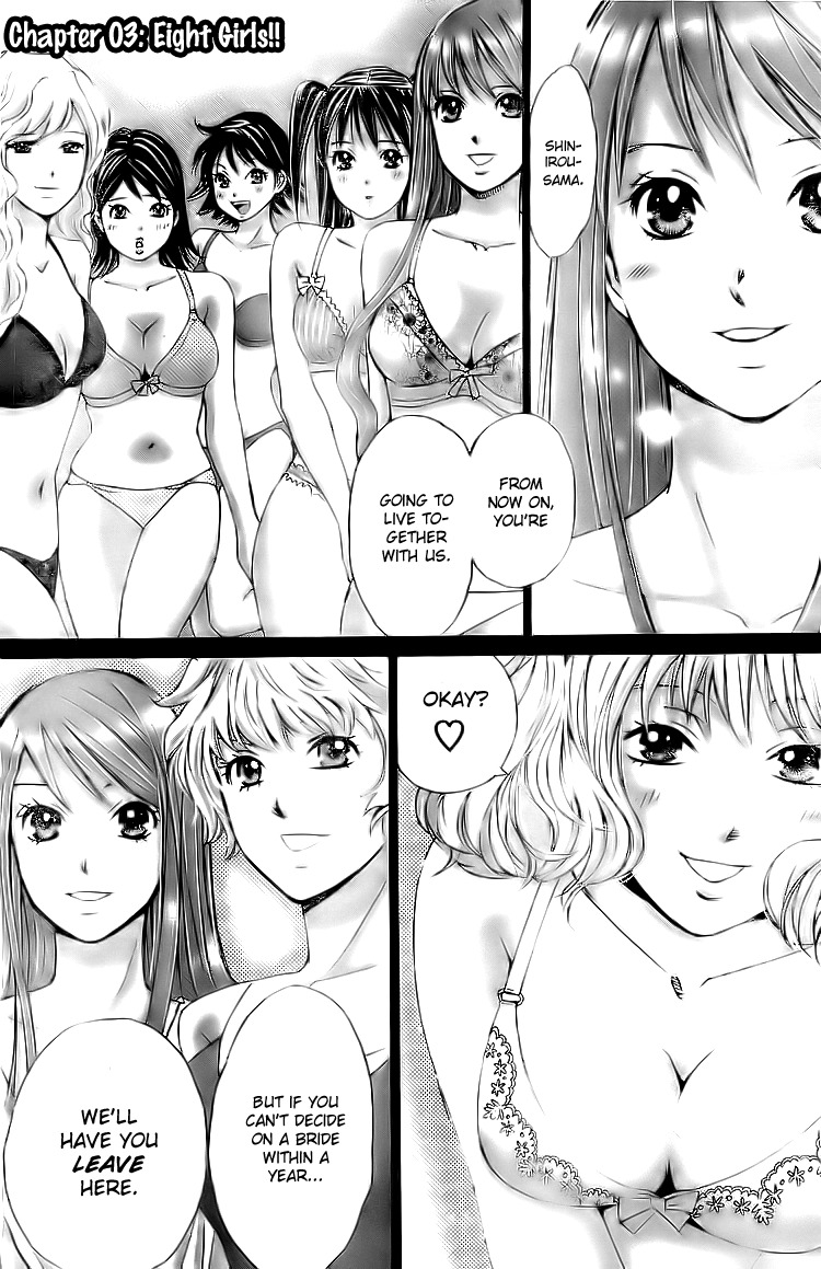 Hachi Ichi Chapter 3 page 2 - Chapter 3: Eight Girls!!
