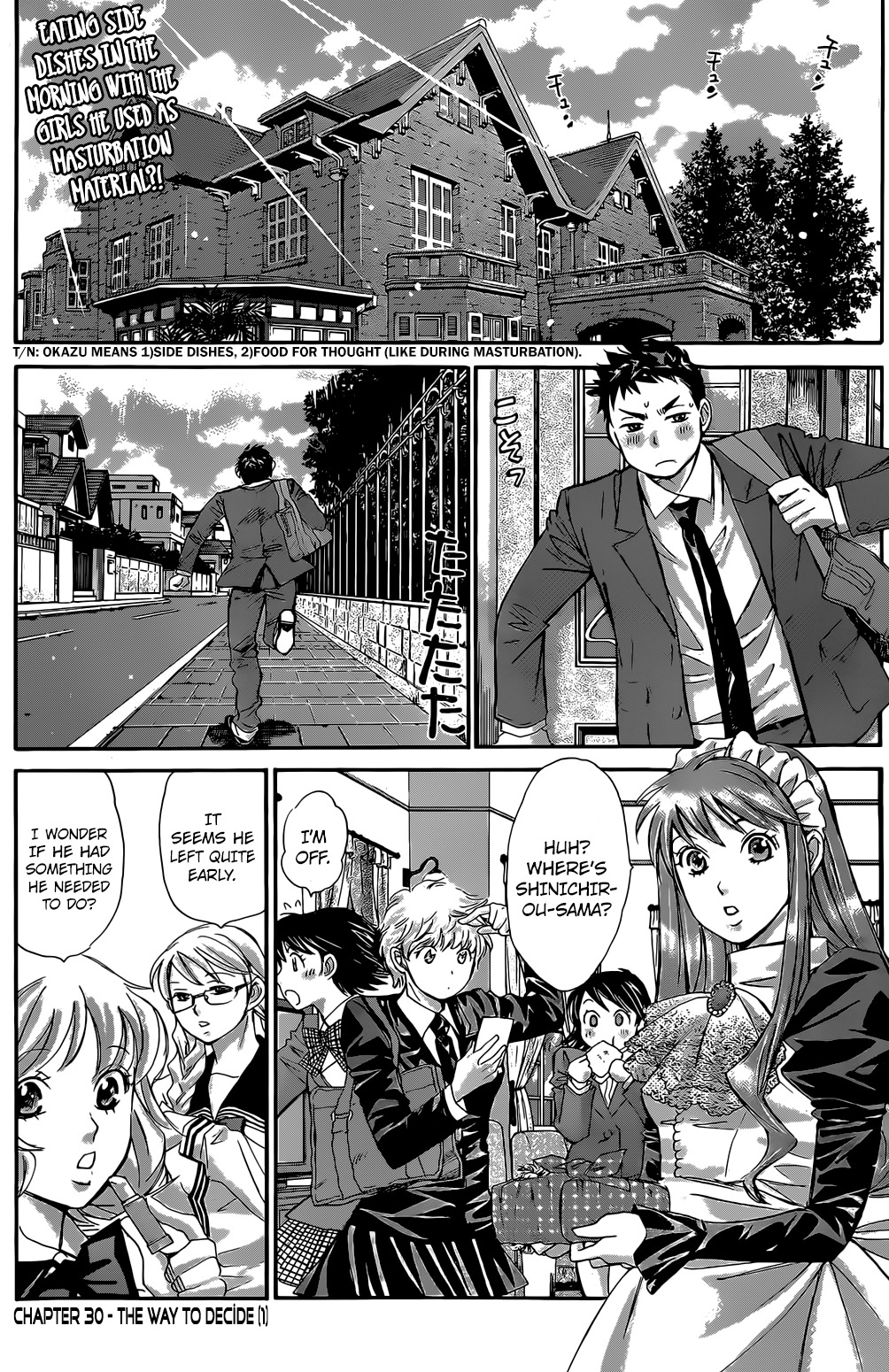Hachi Ichi Chapter 30 page 2 - Chapter 30: The Way to Decide (1)
