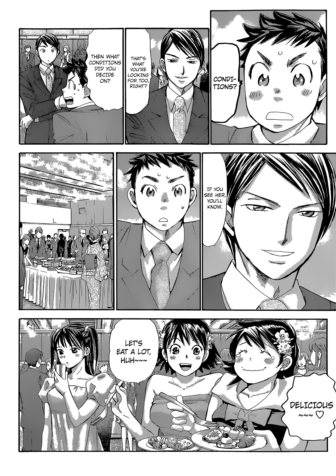 Hachi Ichi Chapter 31 page 8 - Chapter 31: The Way to Decide (2)