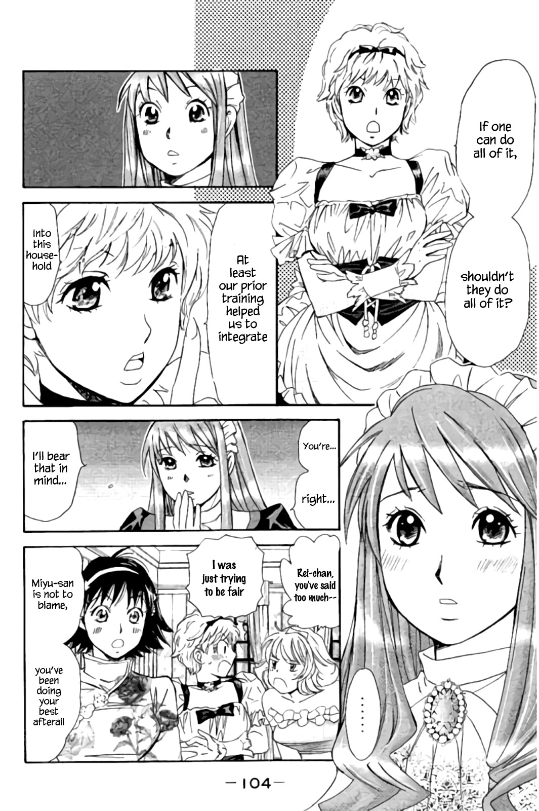 Hachi Ichi Chapter 38 page 4 - Chapter 38: Dripping wet panic